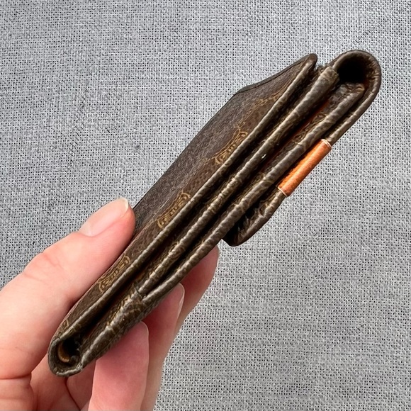 Celine Compact Wallet Macadam Triomphe - Picture 4 of 8